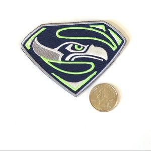Seahawks patch iron on